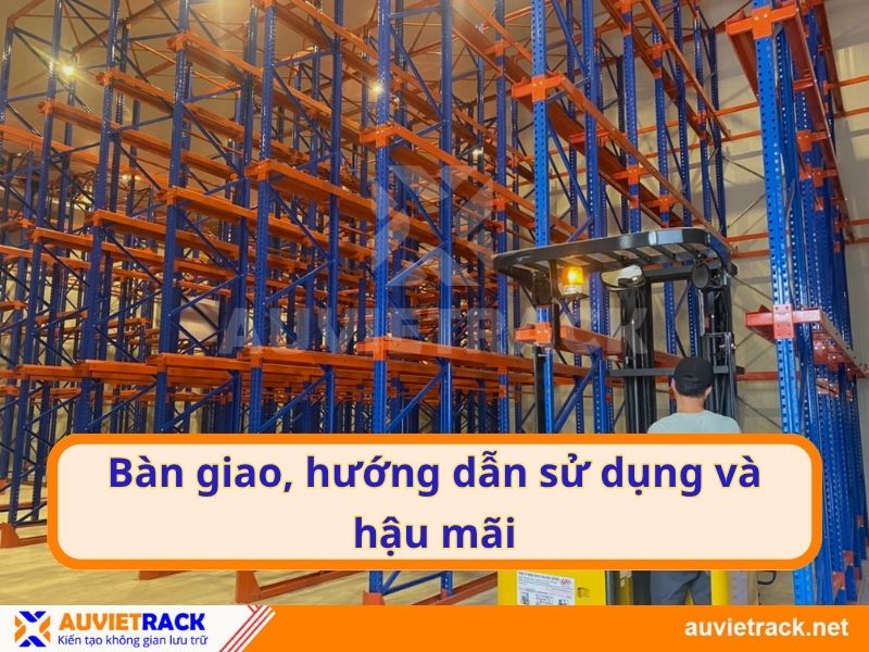Bàn giao, hướng dẫn sử dụng và hậu mãi