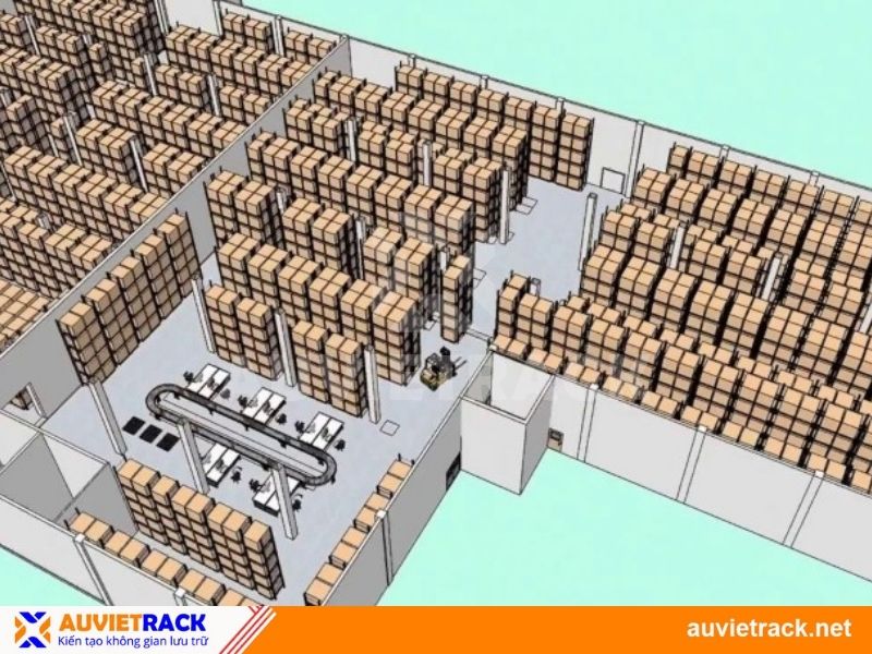 Bố trí kệ pallet khoa học