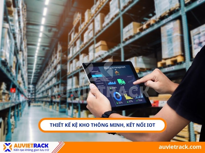 Kệ kho thông minh kết nối Iot