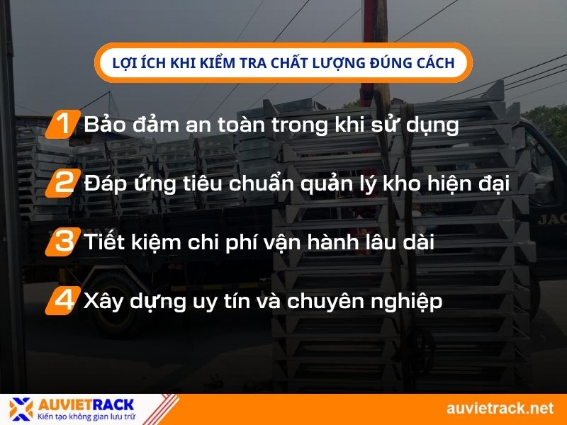 Lợi ích khi kiểm tra chất lượng pallet sắt đúng cách
