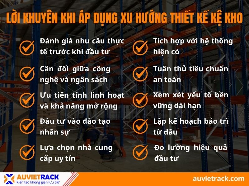 Lời khuyên khi áp dụng xu hướng thiết kế mới
