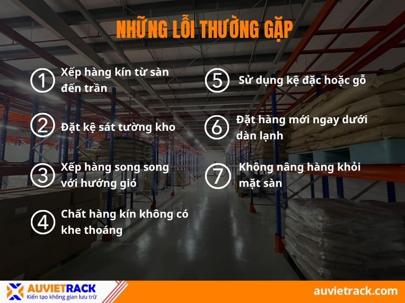 Những lỗi thường gặp