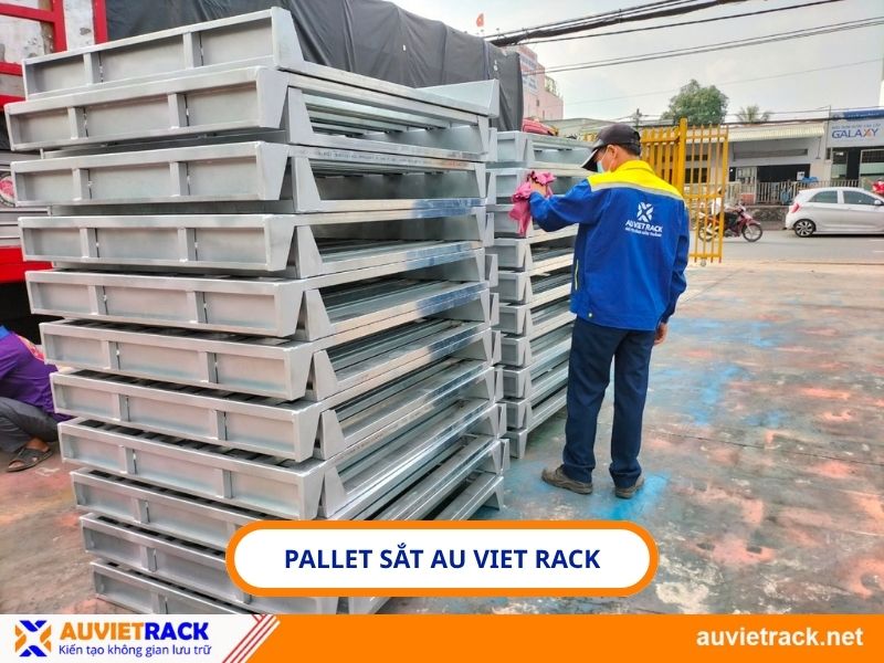 Pallet sắt chất lượng cao của Au Viet Rack
