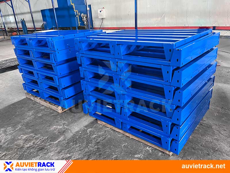 Pallet sơn tĩnh điện có màu sắc nổi bật