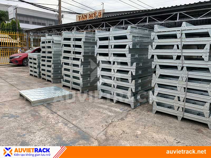 Pallet thép mạ kẽm